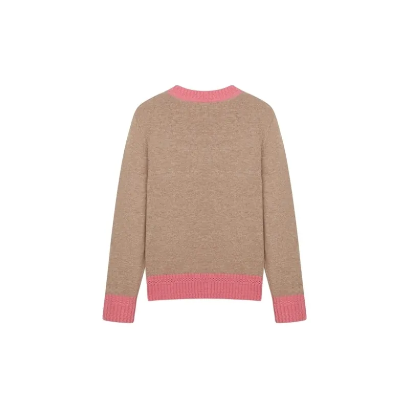 Teenie Weenie Sweater Women's Medium Khaki-1