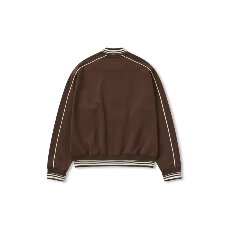NERDY FW24 Jacket Unisex Red Brown-1