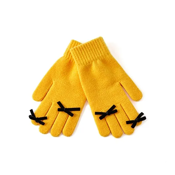 Lanza Acrylic Knit Gloves Women's-0