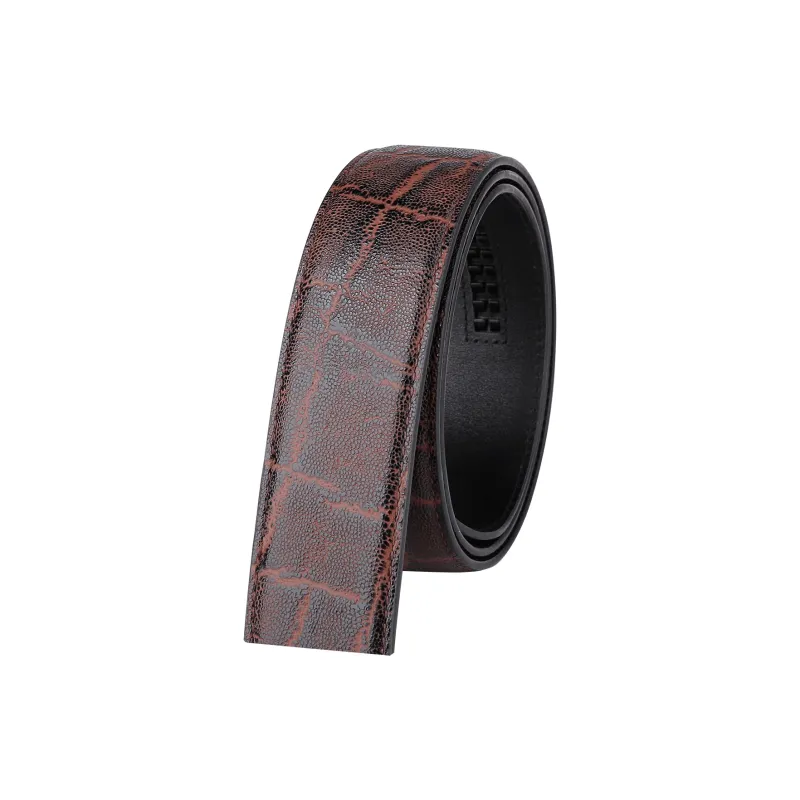 Jaylen Oos Top Grain Cow Leather Leather Belts Men's Black/Coffee 3.5cm/3.8cm-32