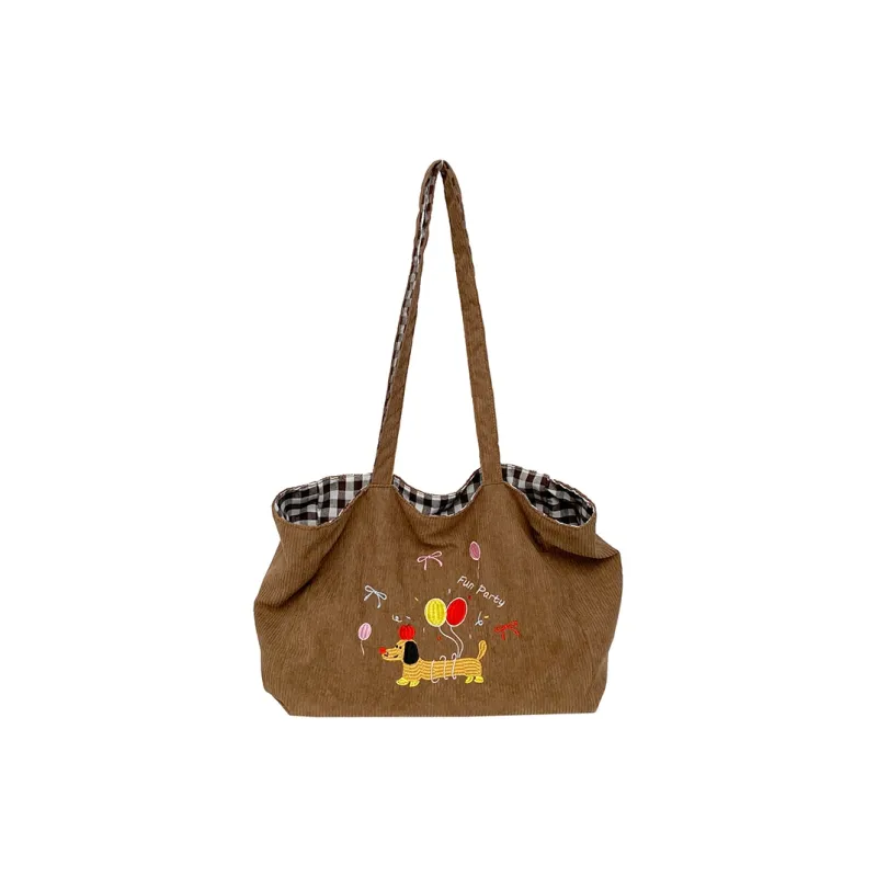 YUANTUZHE Strips Tote Bag Shopping Bag Shoulder Bags Women's Multicolor-9