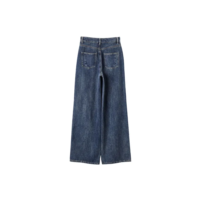 XIANGYING Jeans Women's Blue-1