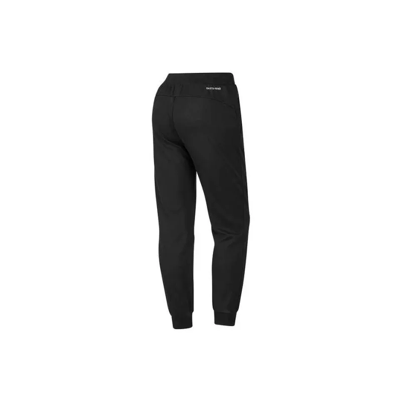 Skechers Comfort Sports Series Knitted Sports Pants Women's Carbon Black-1