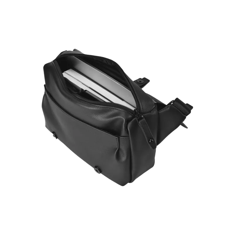 ONRF PVC Computer Backpack Regular Unisex Black-7