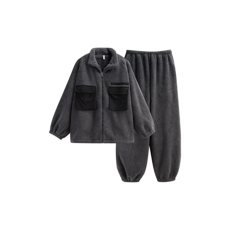 Same Language Pajama Set Men's Alocasia Purple-0