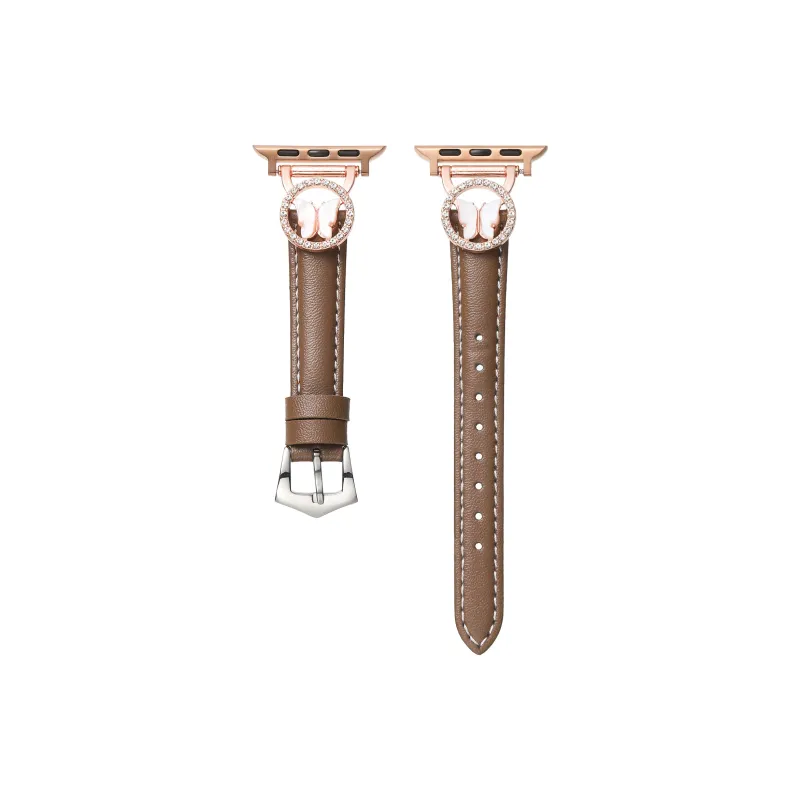 NCFCK Apple Compatibility Watch Band Artificial Leather Material-12