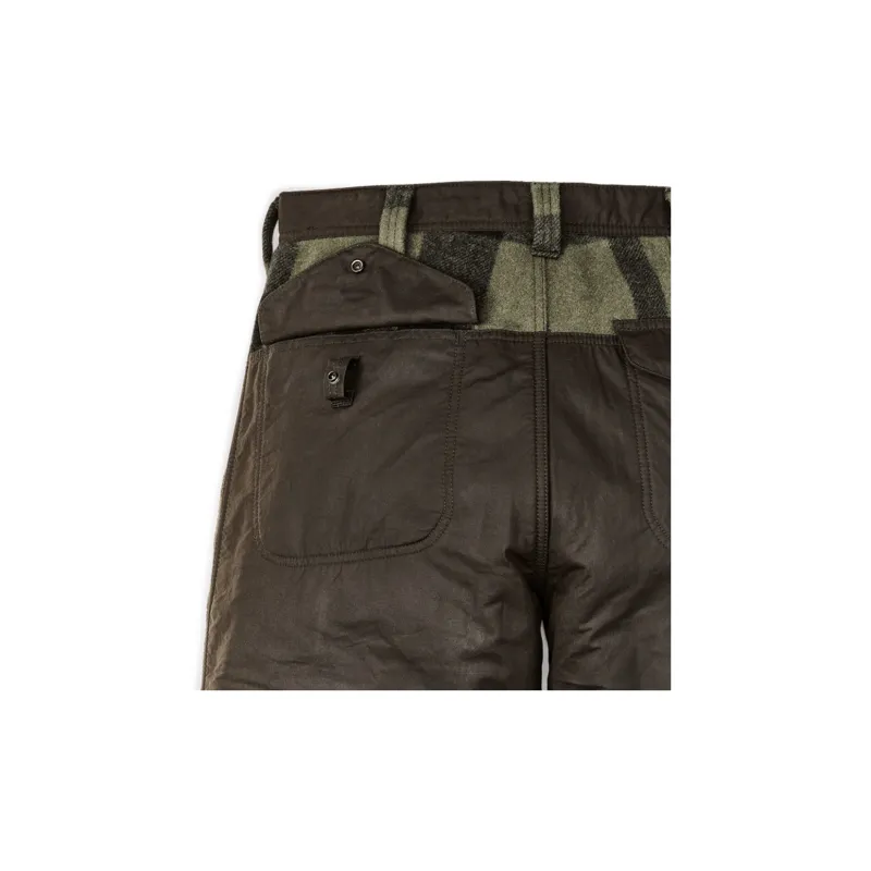 Filson FW24 Casual Pants Men's Green And Black Mixing-4