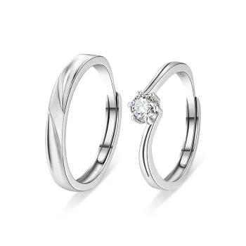 SOFTDORA 925 Sterling Silver Rings Unisex