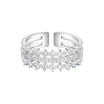 DESIGN CIRCLES S925 Silver Rings Women's