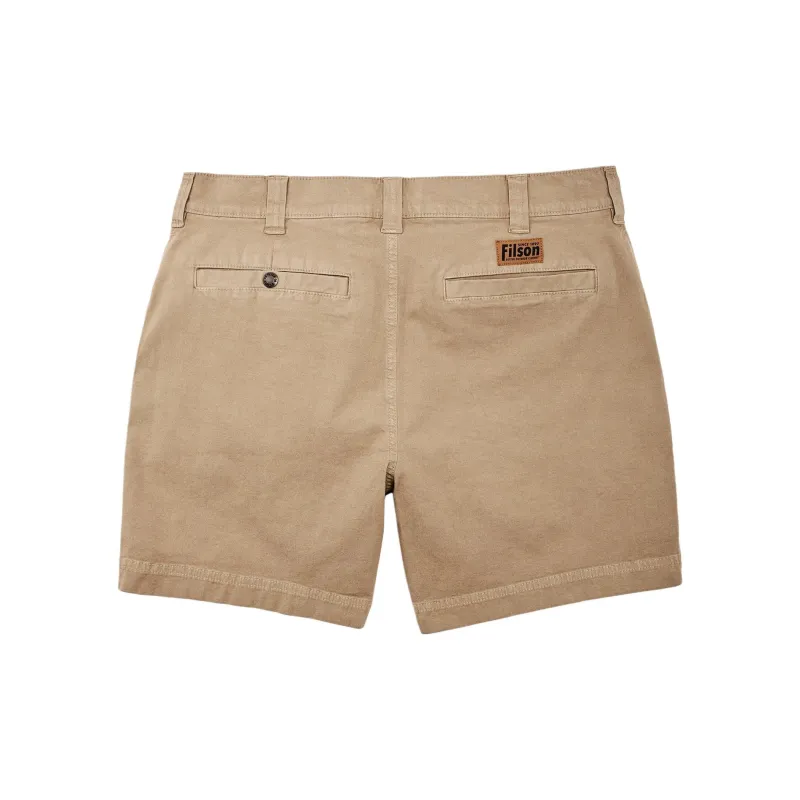 Filson FW24 Denim Shorts Men's Khaki-1