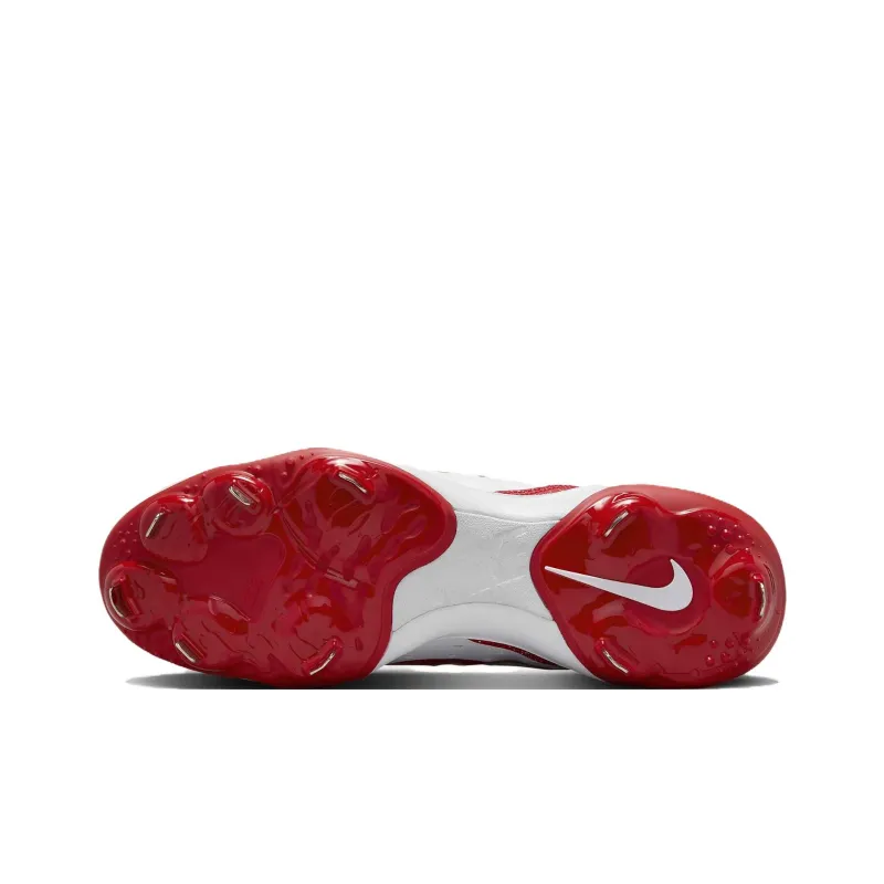 Nike Alpha Huarache Varsity 4 Low White University Red-3