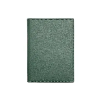 ZARA Cow Leather Wallet Men's Green