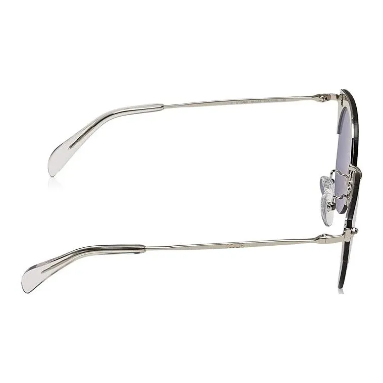 TAOSIXIONG Cat Eye Sunglasses Women's Gray-2