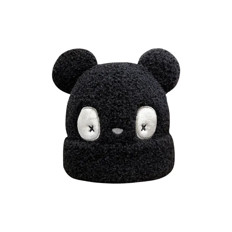 BANDICOOT Polyester Beanies Kids' White/Black-1