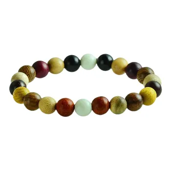 Blooming Petals Sandalwood Bracelets Unisex