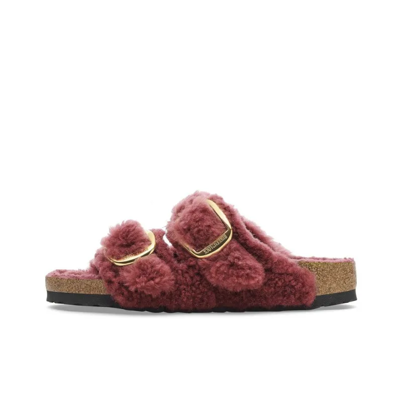 Birkenstock Arizona Big Buckle EVA Slip-Resistant Slide Slippers Women's Red Regular-0