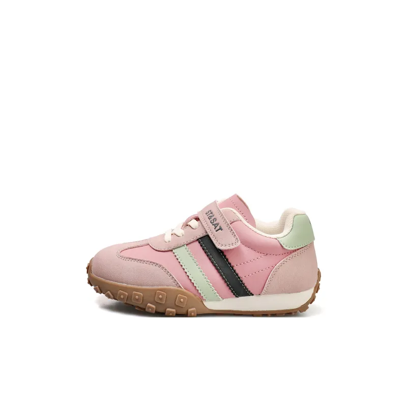 ST&SAT Wear Resistant Water Resistant Lightweight Cushioning Quiet Low Top Kids Lifestyle Shoes Kids'-15