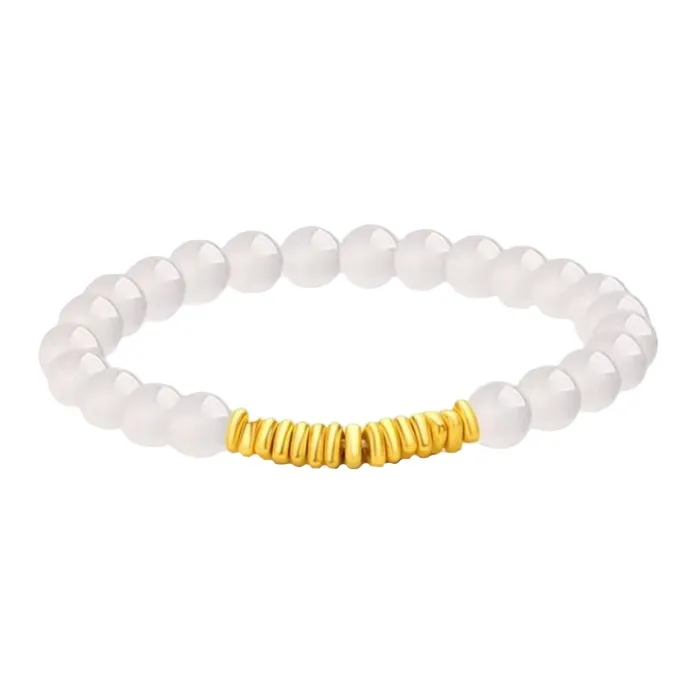 Danfu Gold Bracelet Women's-0