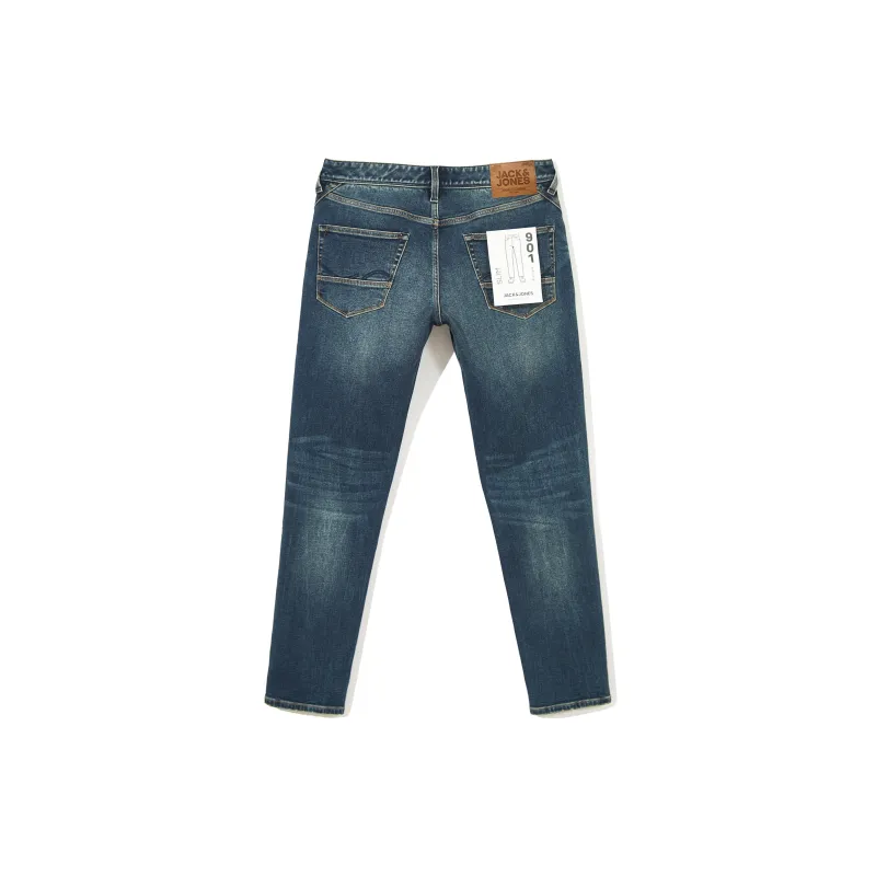JACK JONES· Jeans Pants Men's Dark Blue-1