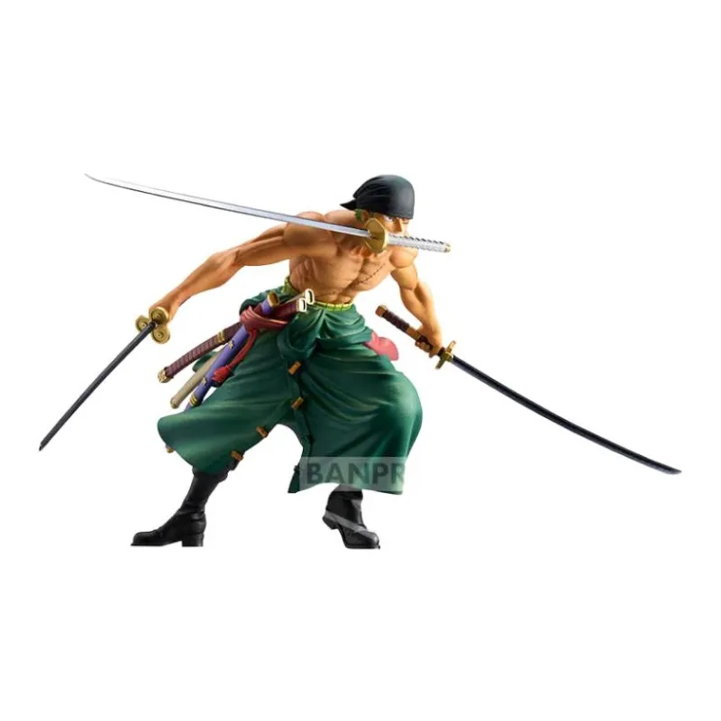 BANDAI One Piece Grandista Zoro Special Version Figure Bonus Gifts-1