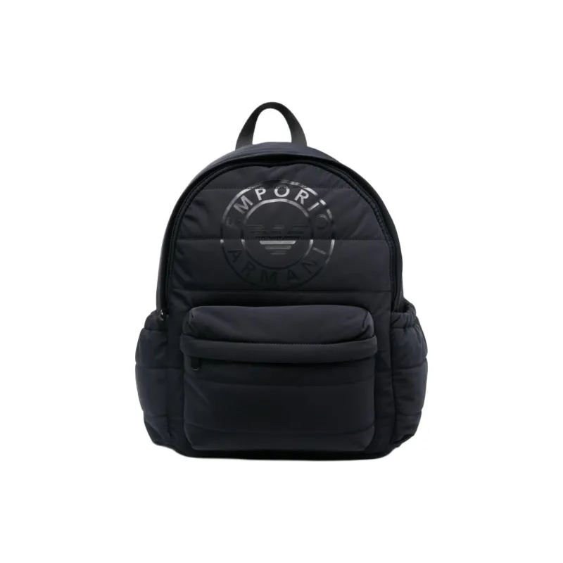 EMPORIO ARMANI Polyester Backpack Kids' Blue-0