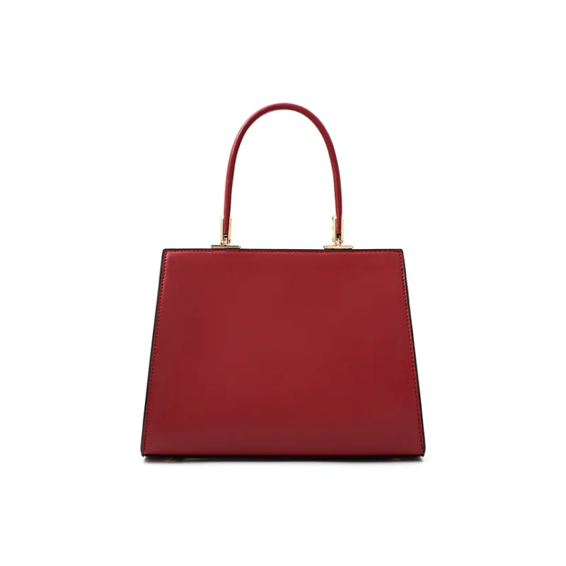 Vigno Synthetic Leather One Shoulder Handbags Women's Apricot & Brown-19