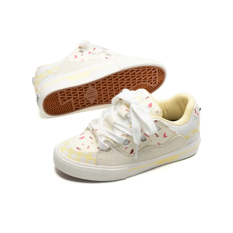 7 SEVFUN Low-Top Skateboard Shoes Unisex Strawberry Pink-11
