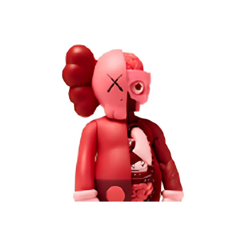 KAWS Figure Print TOKYO FIRST COMPANION Red Trendy Figures 28cm-2