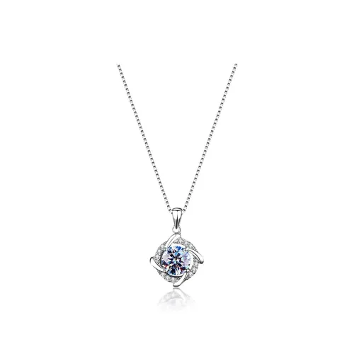 V.WI S925 Silver Necklaces Women's