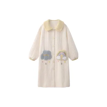 O'MESIK Nightgown Women's Apricot