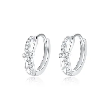 ETAHLOVE S925 Silver Earrings Unisex Love Confession Birthday Gift