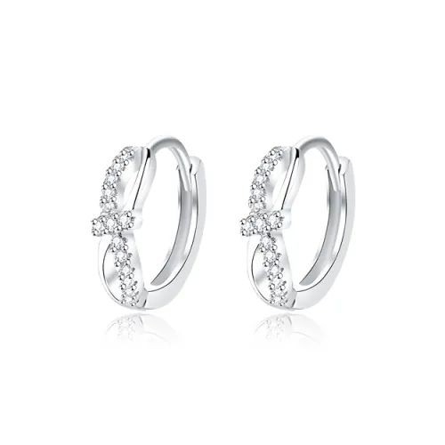 ETAHLOVE S925 Silver Earrings Unisex Love Confession Birthday Gift