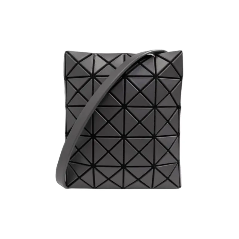 ISSEY MIYAKE Polyester Shoulder Bag, Crossbody Bag Women's Gray-0