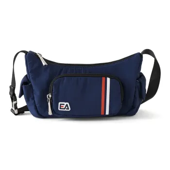 Elle Active Fabric Handbag, Shoulder Bag, Crossbody Bag Regular Unisex Navy Blue