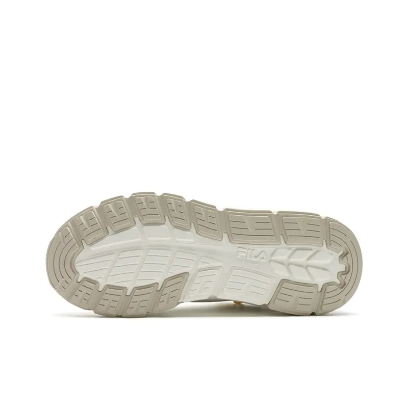 FILA Fashion Anti Slip Wear Resistant Low Top Casual Shoes Women's White Gray-3