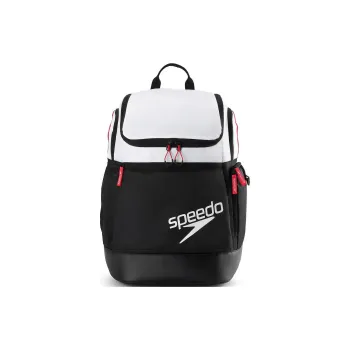 Speedo Canvas Bag Backpack Men's Black & White