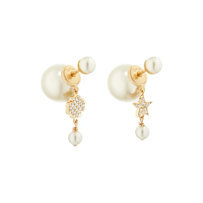 DIOR Metal Earrings Women's Gold-0