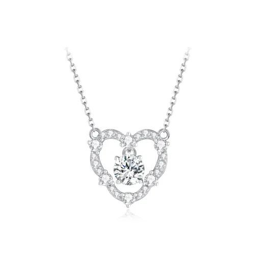 DESIGN CIRCLES S925 Silver Necklaces Women's