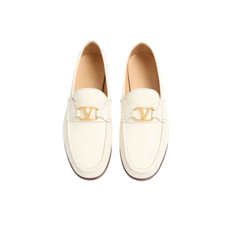 Valentino VLogo Signature Slip On Loafers-3