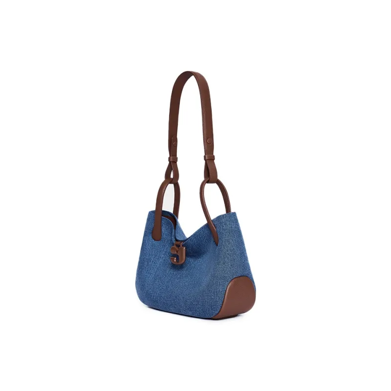 KUNOGIGI Fabric Shoulder Bag Regular Women's Vintage Denim-0