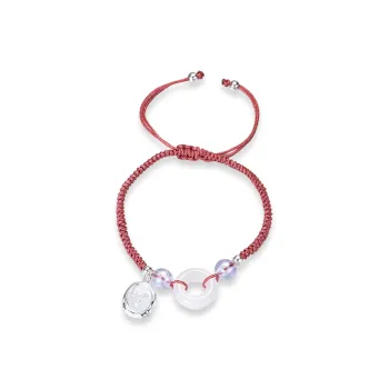 Shiban Alloy Glass Bracelets Unisex