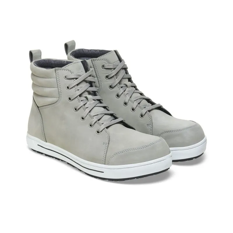 Birkenstock QS 700 Mid Top Skateboard Shoes Unisex Gray Regular-2