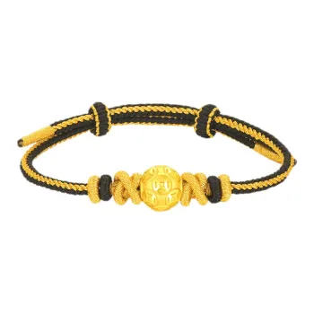 KING TAI FOOK Gold Bracelet Men