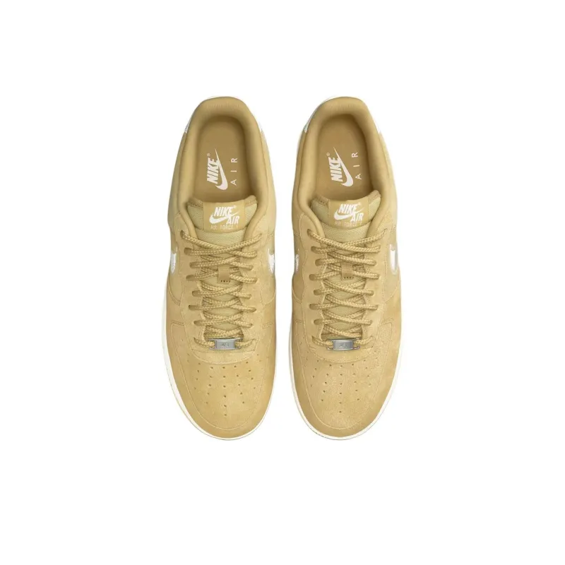 Nike Air Force 1 Low '07 LV8 Buff Gold Sail Embroidered Swoosh-2