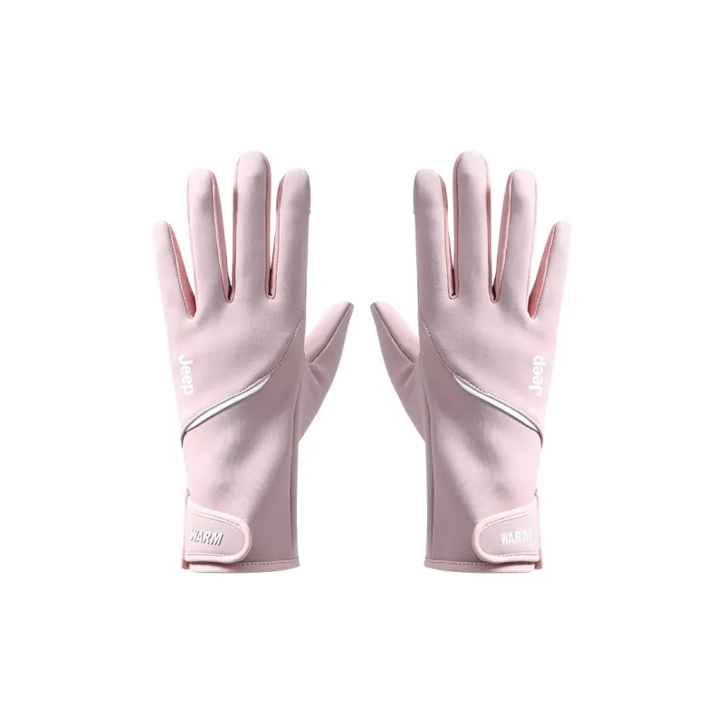 Jeep Fleece-Lined Warm Gloves Unisex-9
