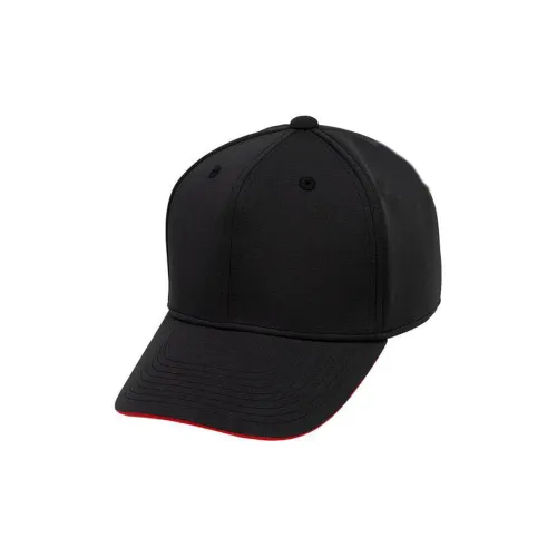 Mizuno Polyester Baseball Caps Unisex Black