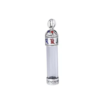 JINLUWANG S925 Silver Acrylic Necklaces Unisex