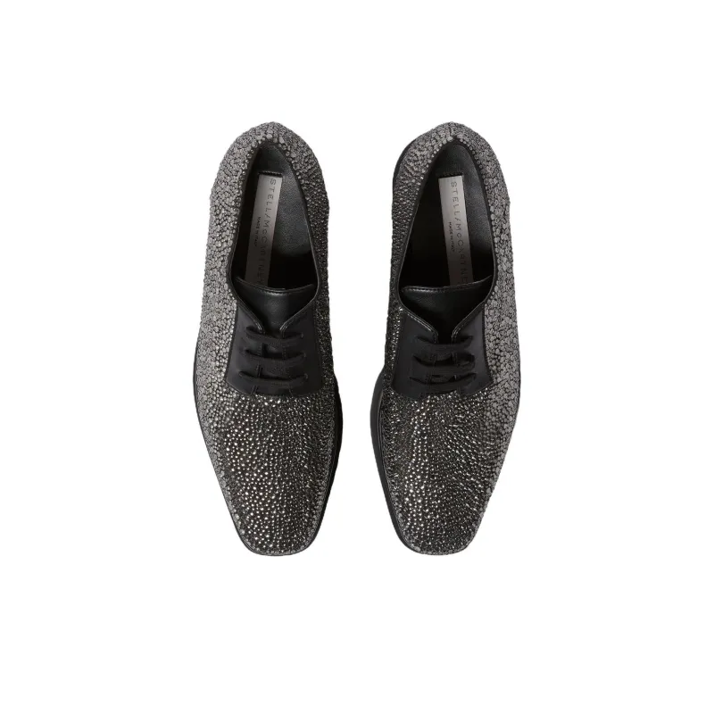 Stella McCartney Embellished Platform Lace-Up Shoes Women's-3