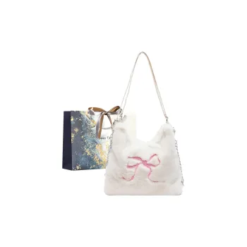 Iman's House Plush Tote Bag, Shopping Bag, Backpack, Shoulder Bag Women's Multicolor