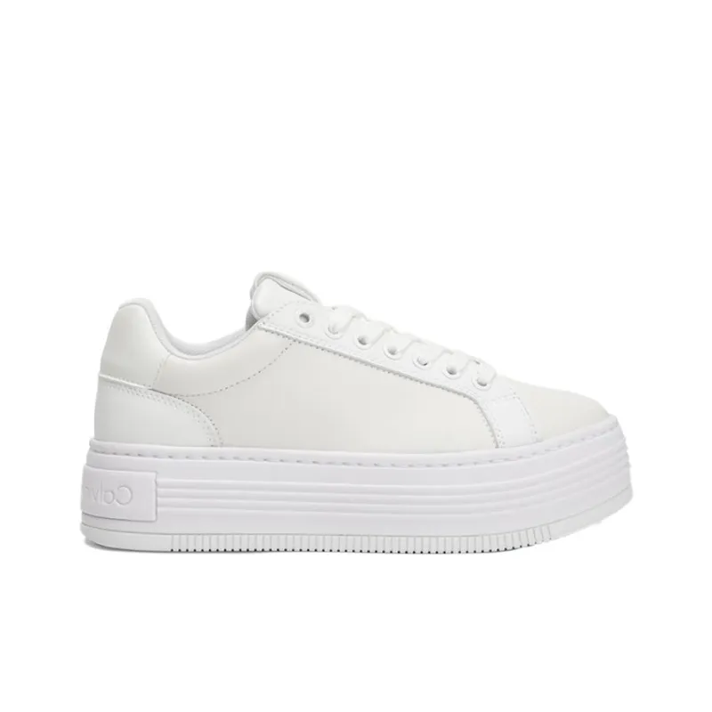 CKJ CALVIN KLEIN JEANS Low Top Casual Shoes Women's Moon White-1